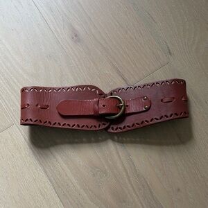 Lucky Penny (Anthropologie) Leather Belt, size small